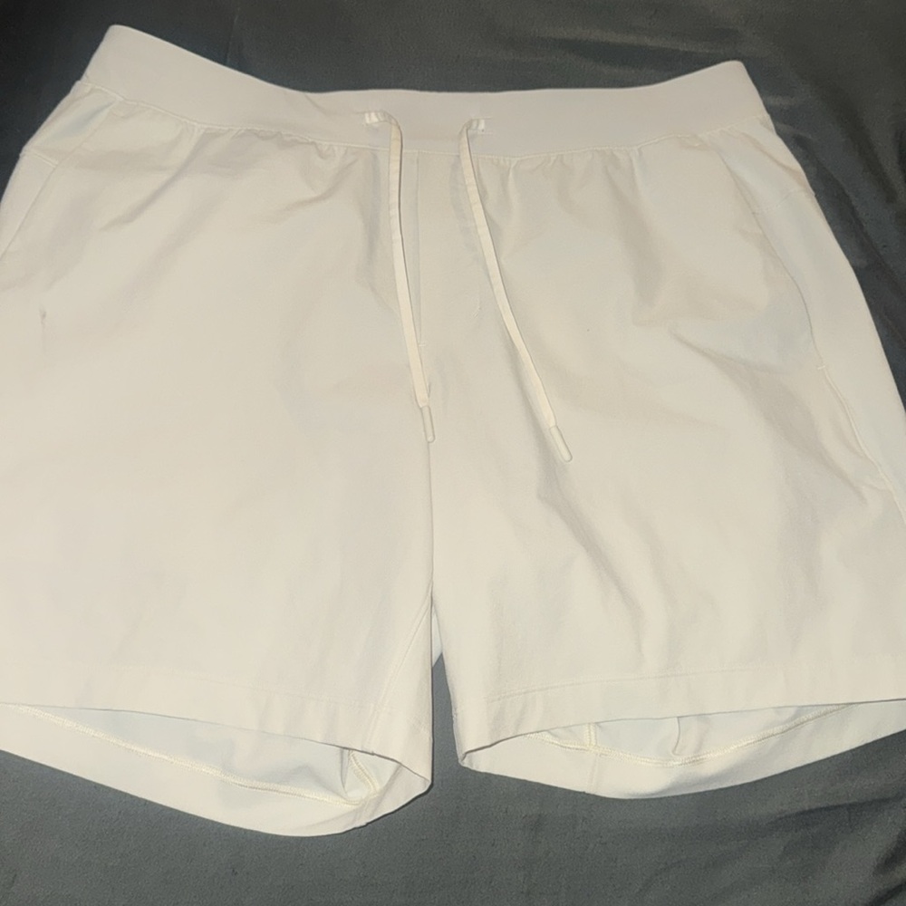 Lululemon Zeroed In Linerless 7" Men’s Shorts - Cream/Beige